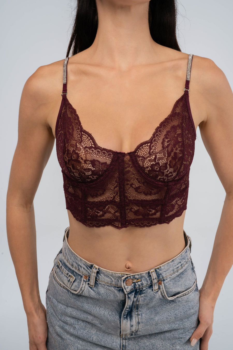 Dantel Detaylı Bralet
