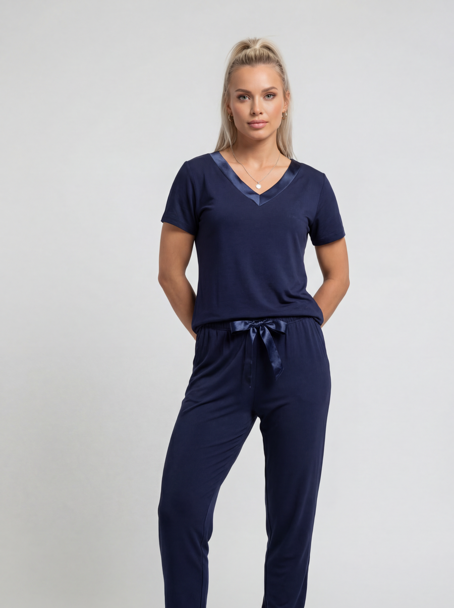 Kısa Kollu Pijama Takımı