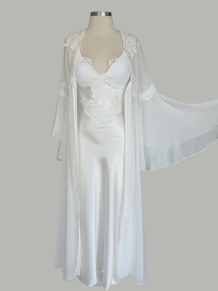 Dantel Detaylı Bride Seti - Beyaz