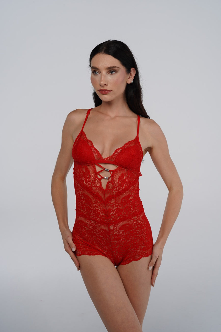 Dantel Detay Bodysuit